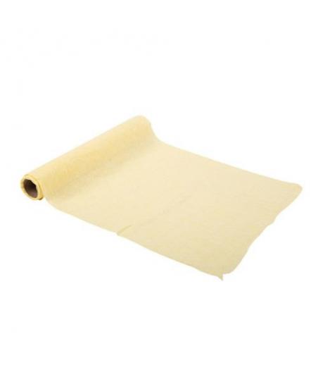 Chemin de Table Tissage Jacquard Jaune