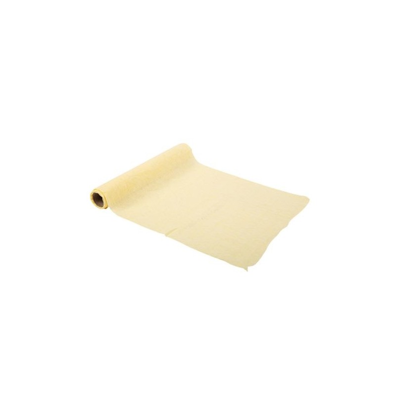 Chemin de Table Tissage Jacquard Jaune