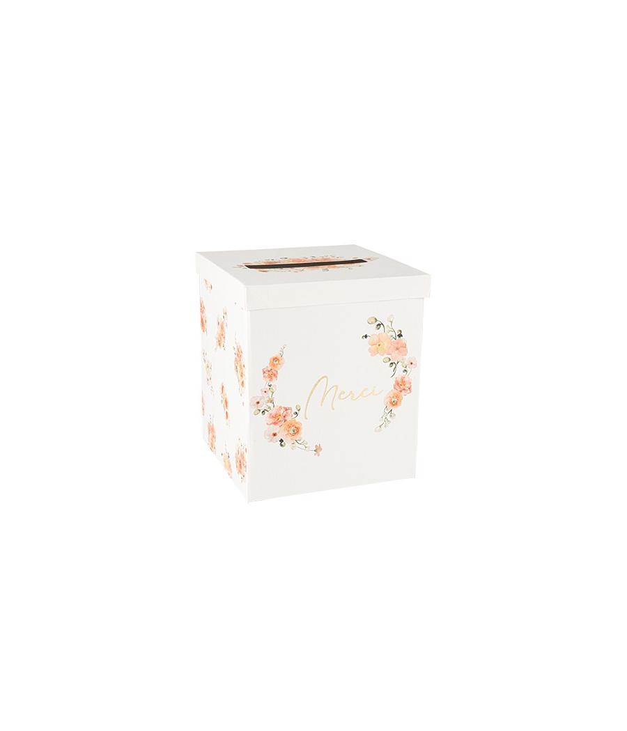 Urne « Merci » Peachy Rose,