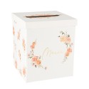 Urne « Merci » Peachy Rose,