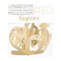 Guirlande Lettres "Bapteme"