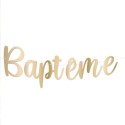 Guirlande Lettres "Bapteme"