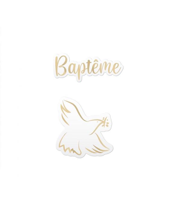 Duo Deco De Table Bapteme