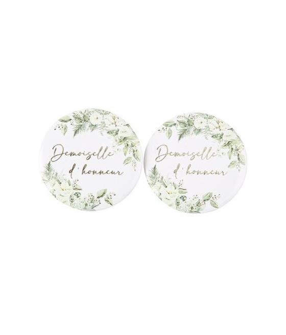 Badges demoiselle d'Honneur