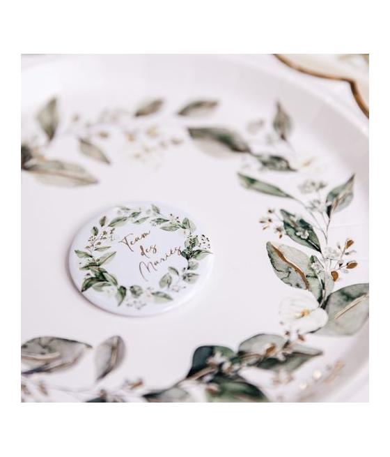 Badges Team des Mariés Botanique