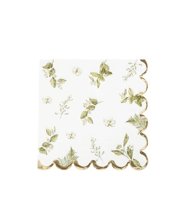 Serviettes Botanique