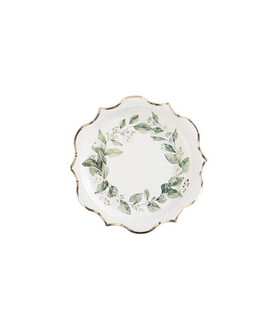 Assiettes Botanique Feuillages