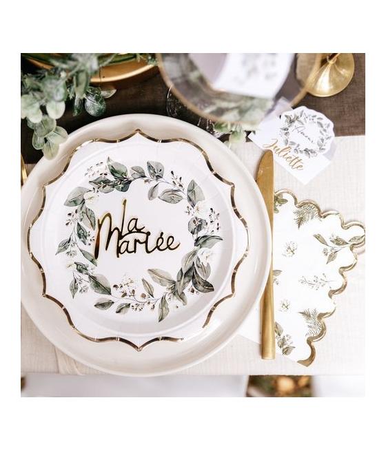 Assiettes Botanique Feuillages