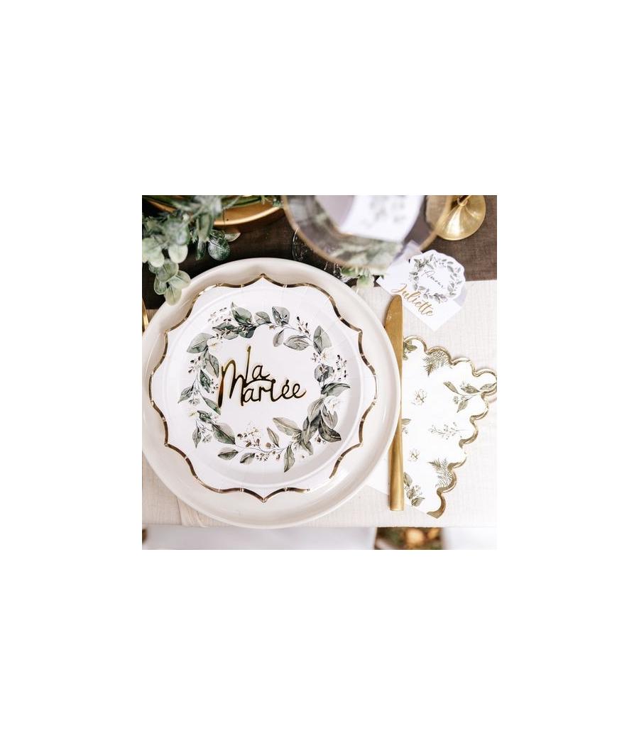 Assiettes Botanique Feuillages
