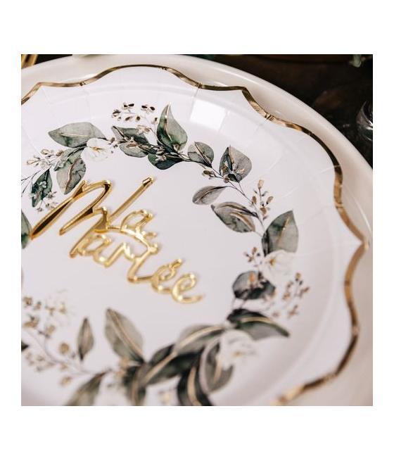 Assiettes Botanique Feuillages