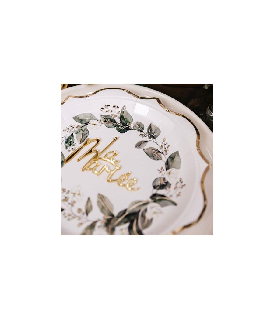 Assiettes Botanique Feuillages