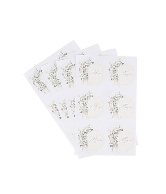 Stickers "Merci" Jardin Botanique