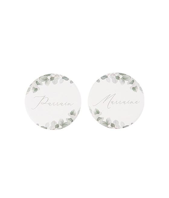 Badges "Parrain" "Marraine"