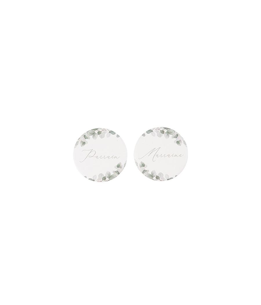 Badges "Parrain" "Marraine"