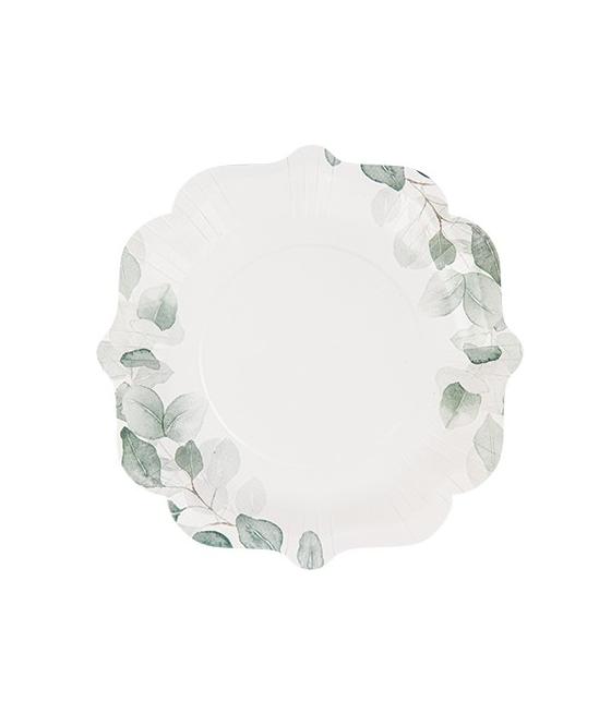 Assiettes Jardin Botanique Papier