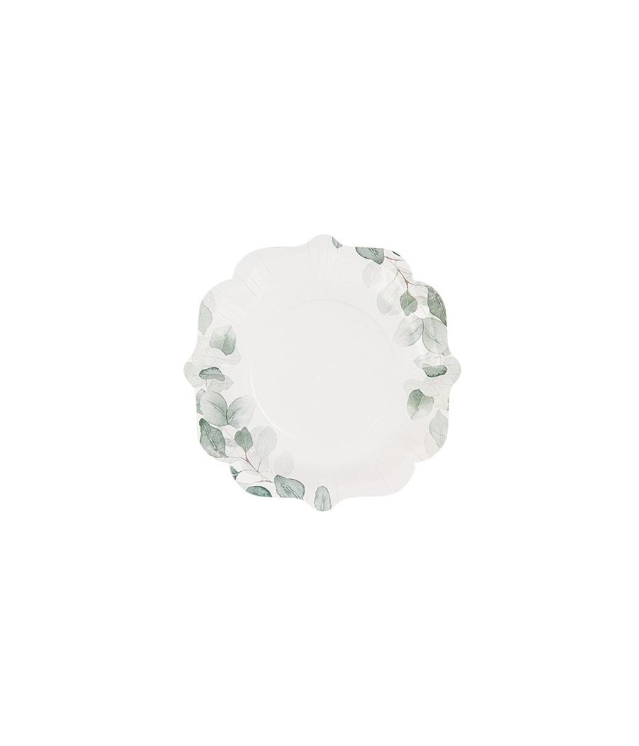Assiettes Jardin Botanique Papier