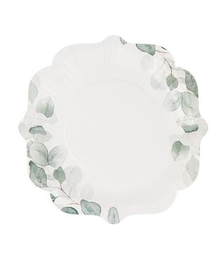 Assiettes Jardin Botanique Papier