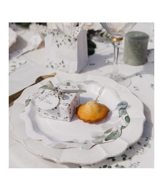 Assiettes Jardin Botanique Papier