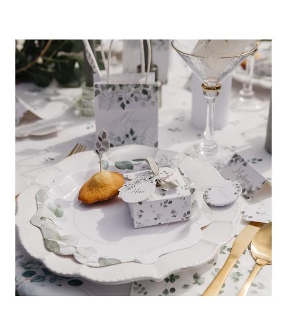 Assiettes Jardin Botanique Papier