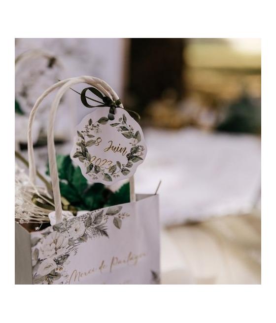 Étiquettes Botanique Feuillages