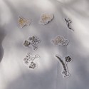 Confettis Vintage Blanc et Or