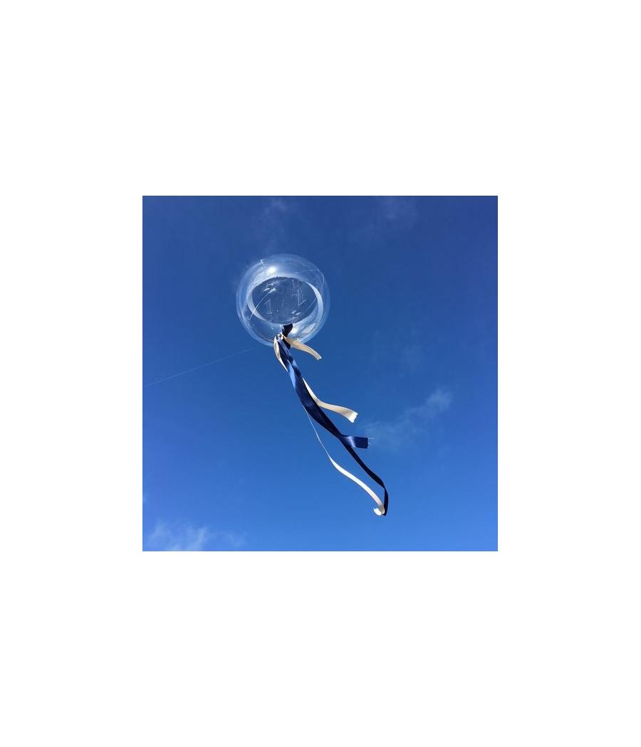 Ballon bulle transparent diamètre 40 cm