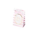 pochettes baby shower rose