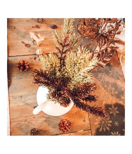 Chemin de table flocons