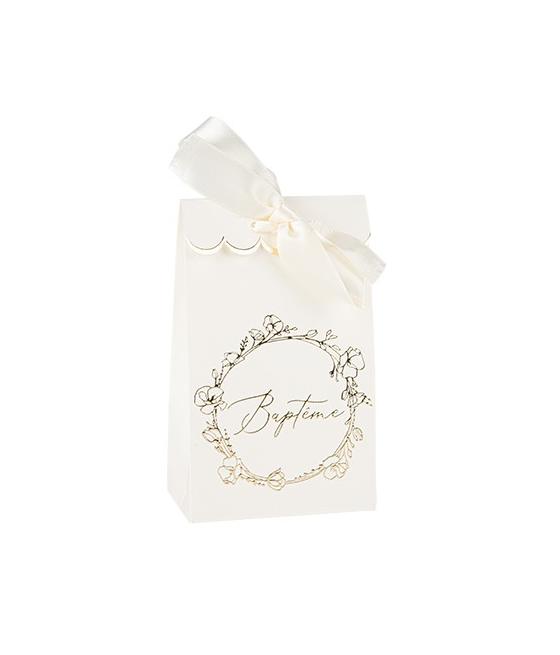 Sachets Baptême Crème