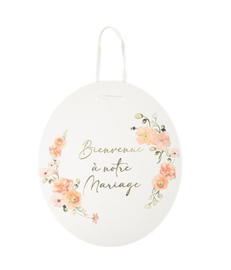 Panneau « Bienvenue