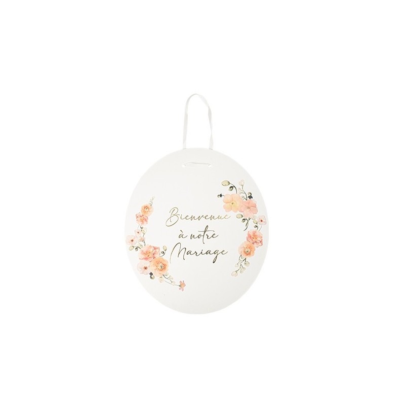 Panneau « Bienvenue