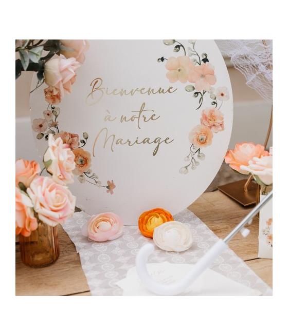 Panneau « Bienvenue