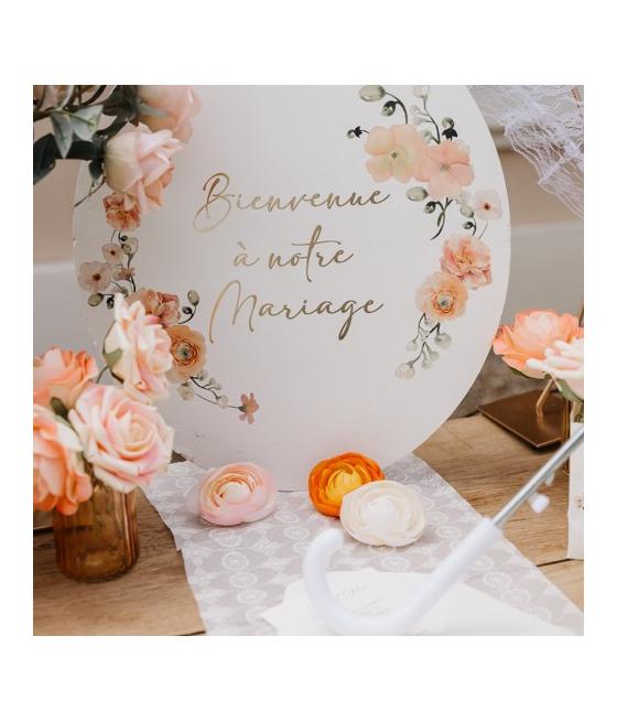 Panneau « Bienvenue