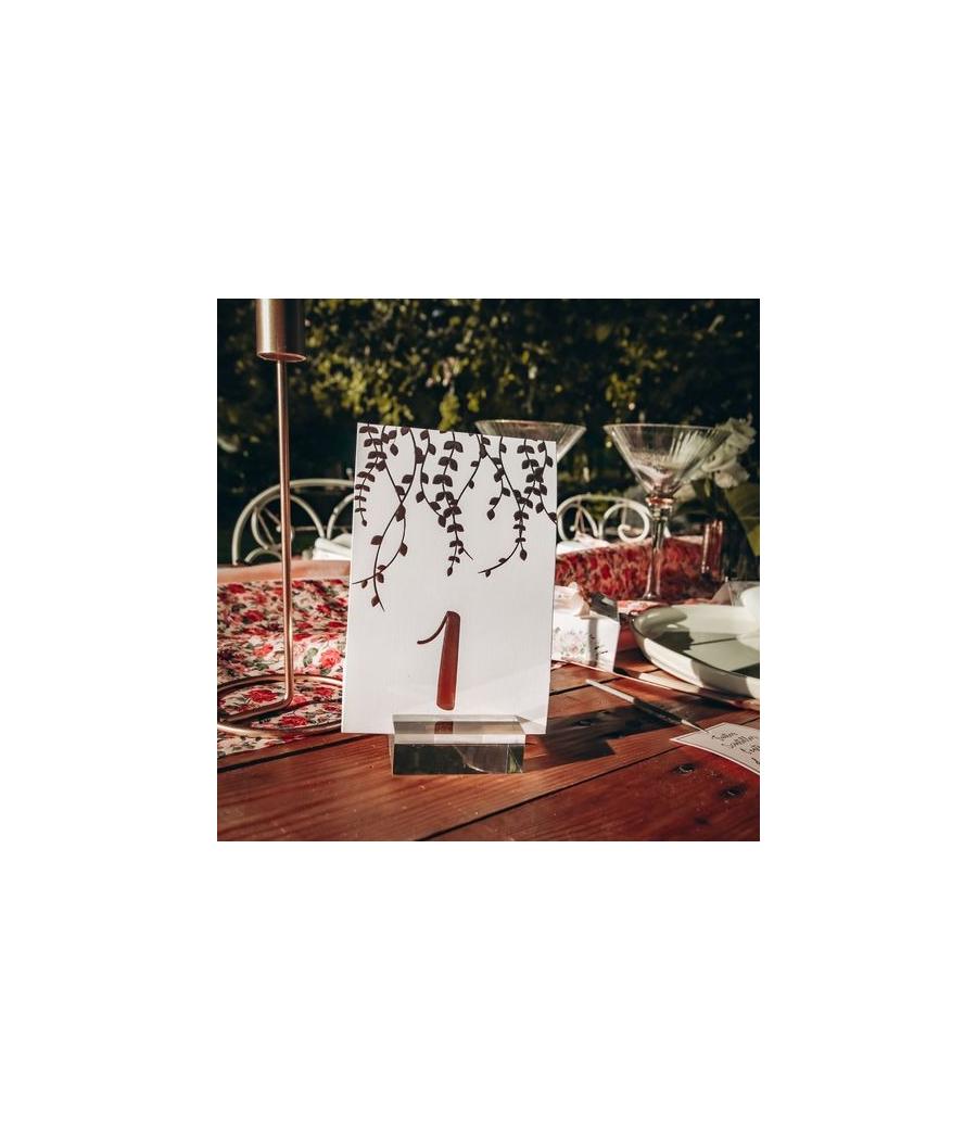 Porte-Menu Verre