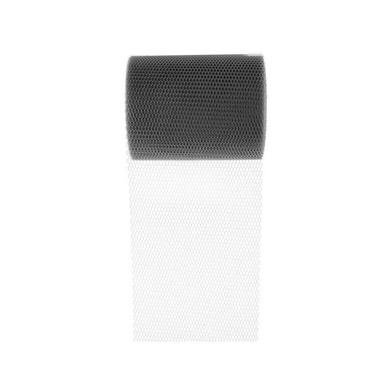 Ruban tulle gris