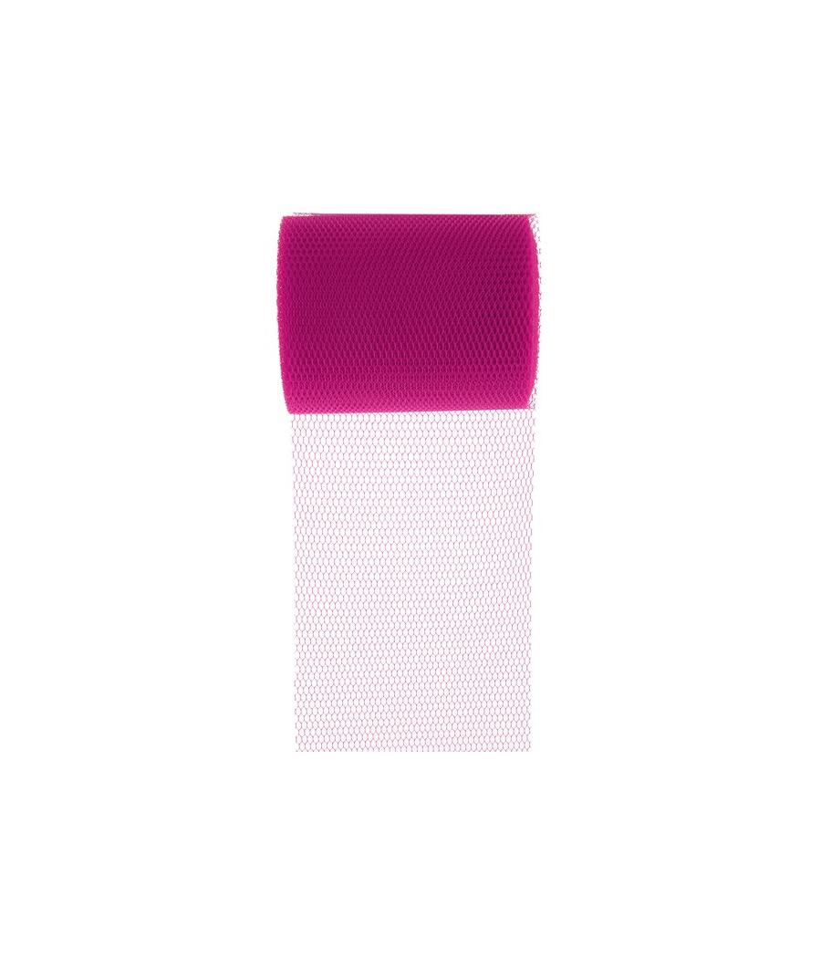 Ruban tulle fuchsia