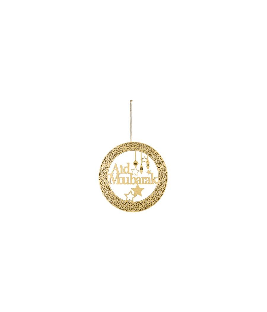 Suspension en bois "Aid Moubarak" Or