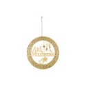 Suspension en bois "Aid Moubarak" Or