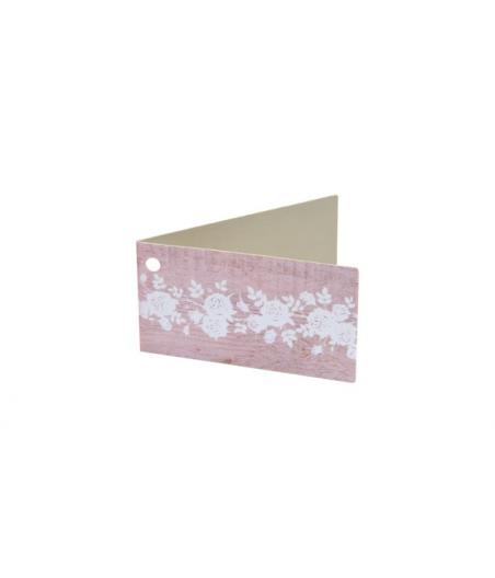 ETIQUETTE MARIAGE BOIS ROSE (x 10)