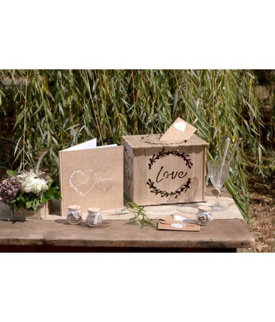 Tirelire Mariage Naturel