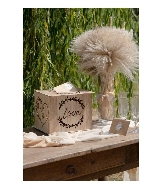 Tirelire Mariage Naturel