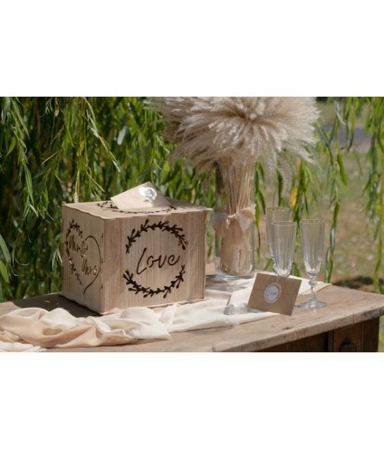 Tirelire Mariage Naturel