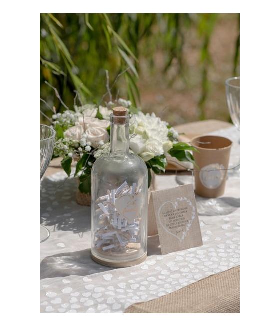 Bouteille à voeux 50 messages