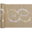 Chemin de table Mariage naturel