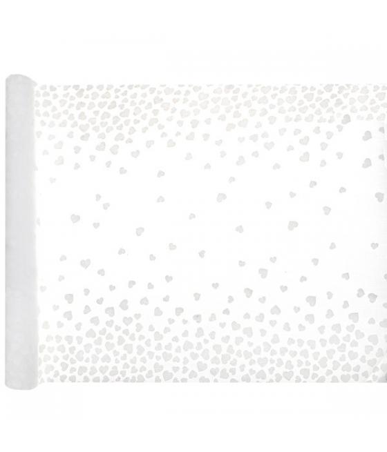 Chemin de table coeur