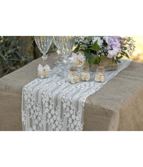 Chemin de table dentelle