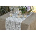 Chemin de table dentelle