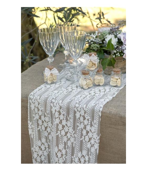 Chemin de table dentelle