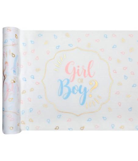 Chemin de table Girl or Boy
