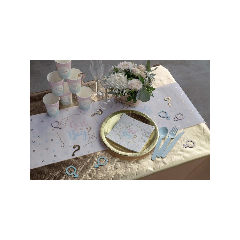 Chemin de table Girl or Boy
